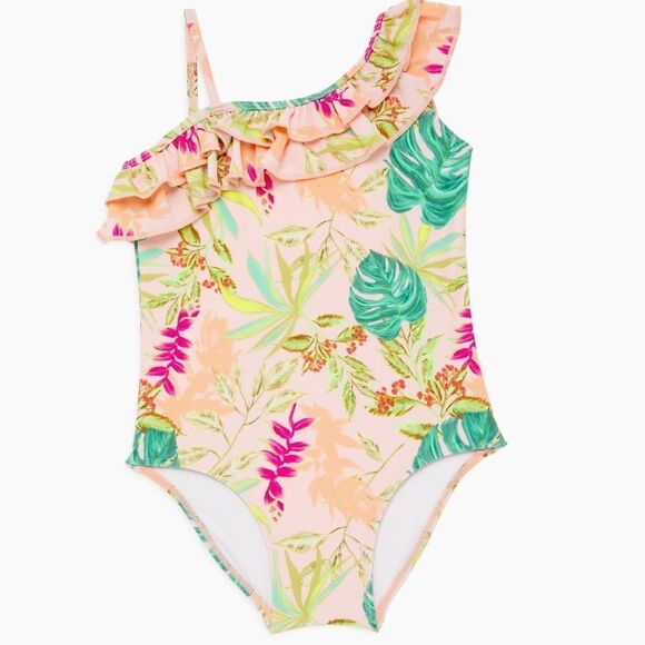 NWOT PATBO ONE SHOULDER SWIMSUIT 12/18M - Picture 6 of 7